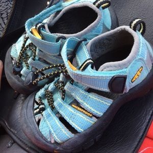 Keen Aqua Blue Sandals Size 8 Toddler Boy or Girl